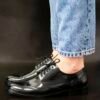 Antusu Gal vs Buck mere brogue shiny black 4.5
