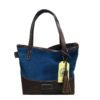 antusu blumarino mini tote mare con pouch azul cafe
