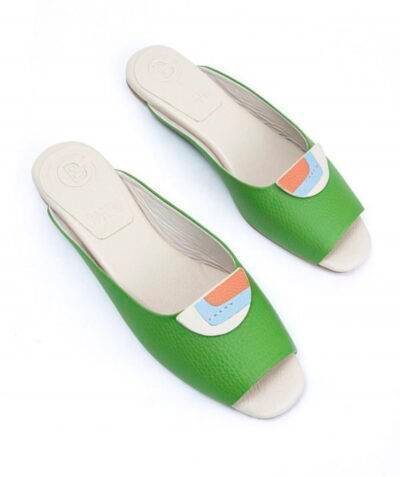 antusu garces bottier sandalia emily arcoiris verde 2