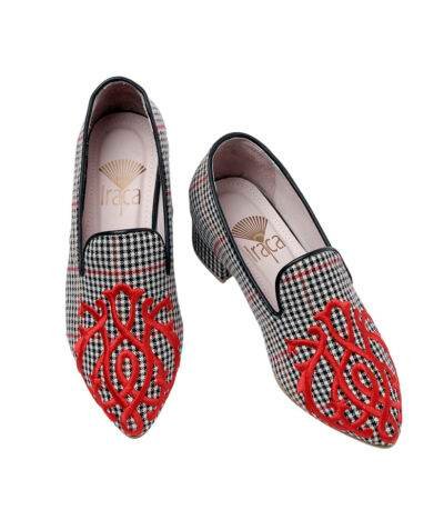 antusu iraca loafers drez rojo