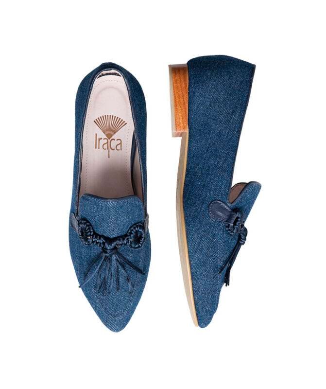 antusu iraca loafers musee denim