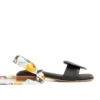 antusu garces bottier sandalias happy print negro 1