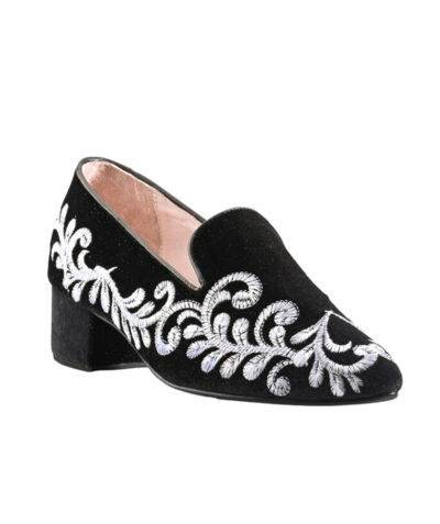 antusu iraca loafers olymp negro blanco 2