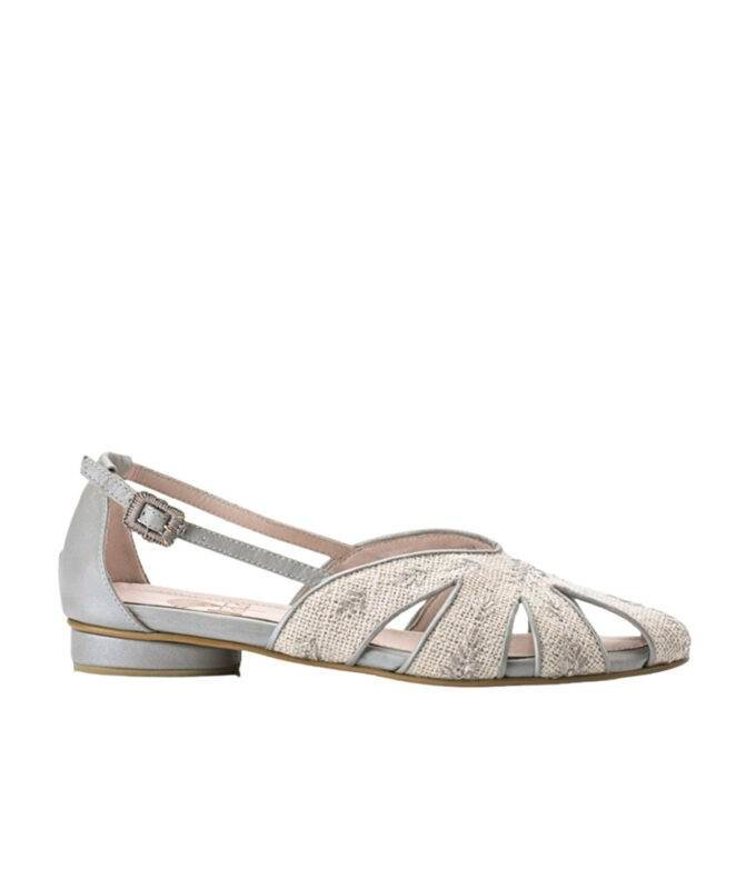 antusu iraca slingback newk silver 1