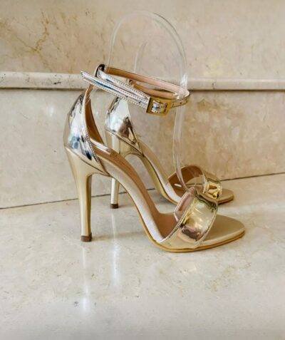 Antusu Bartucci Sandalia Flint Charol Oro 2