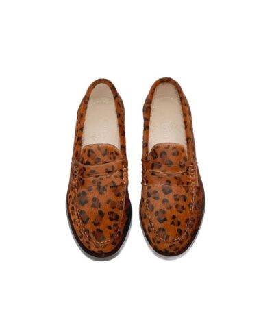 Antusu gal burly loafer leopard 2